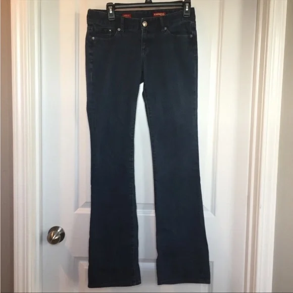 Express Jeans Stella Boot Leg Size 2L Long Denim - Picture 2 of 13